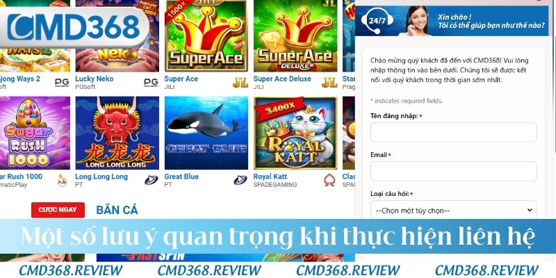 Một số lưu ý quan trọng khi thực hiện liên hệ với đơn vị